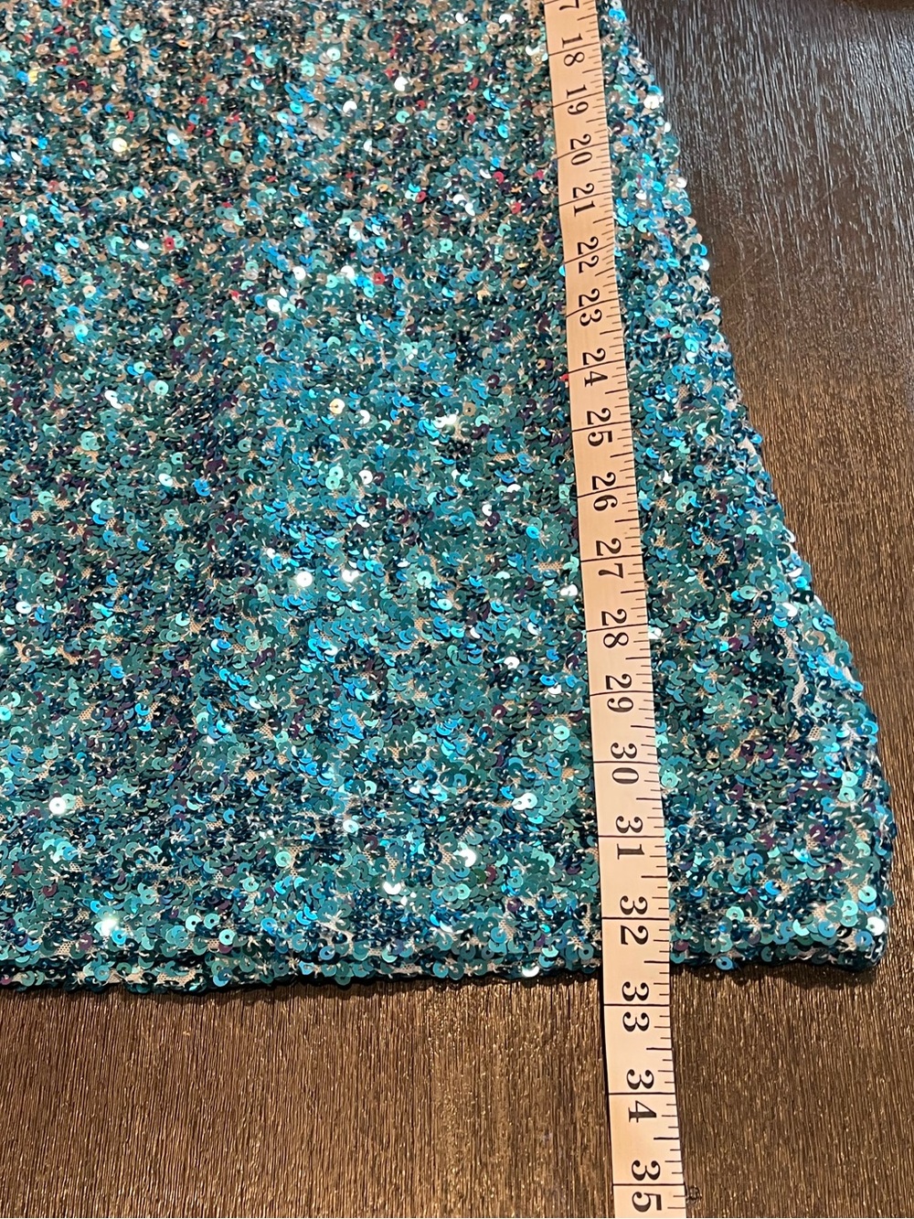 Hello Molly Shine Bright Sequin Mini Dress Sz 4 Silver Blue Bodycon HOCO Holiday - Picture 12 of 14